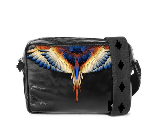 Borsello a tracolla Marcelo Burlon yellow wings