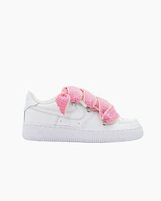 Air force one white custom rope White lanv pink