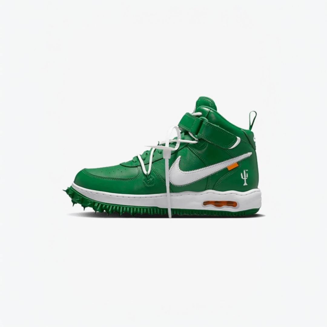 Air force high x off White green