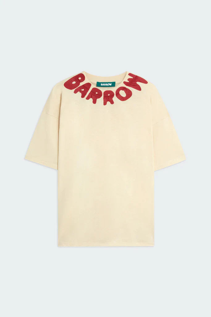 T shirt Barrow Cactus Beige Red