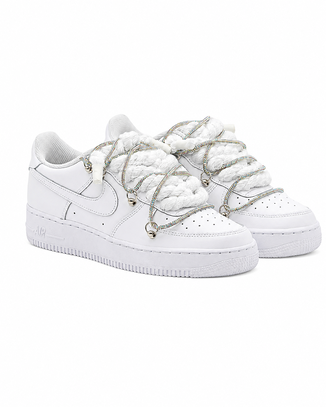 Air force One White  Custom Rope White brill