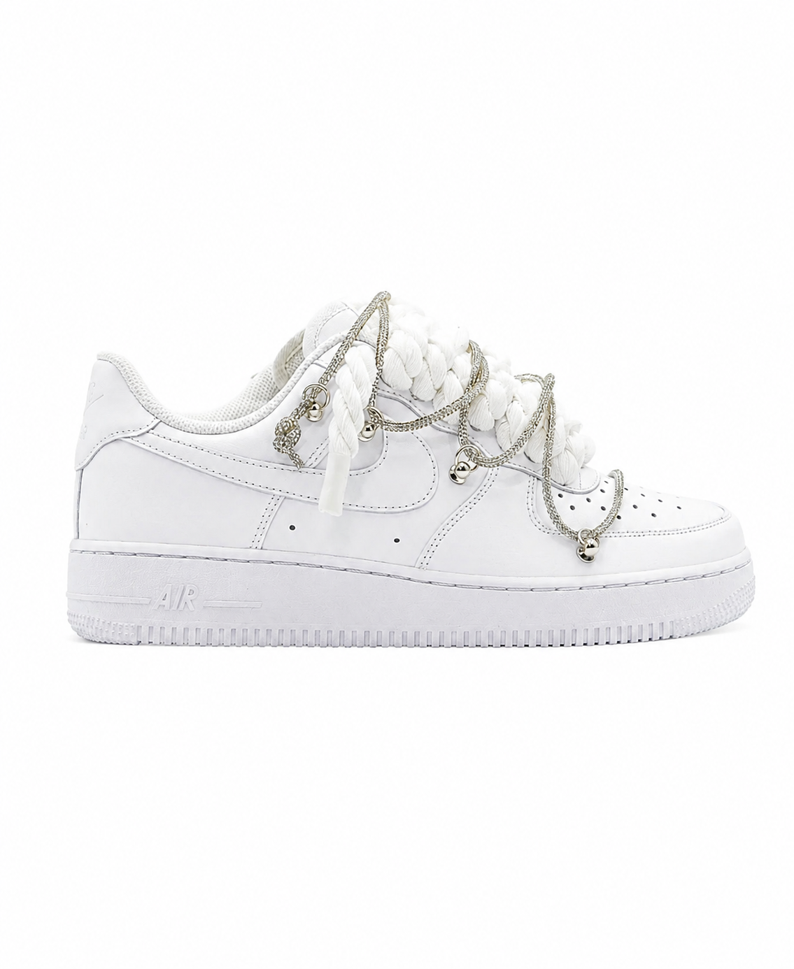 Air force One White  Custom Rope White brill