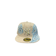 New era CAP NY custom BANDANA CREAM BRILL
