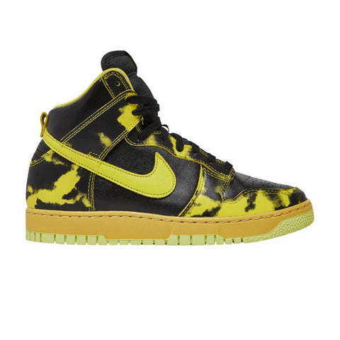 Dunk high acid wash yellow