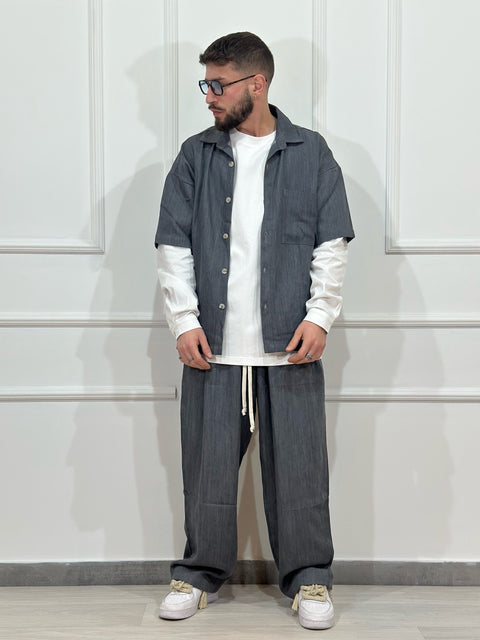 Completo long sleeve grey