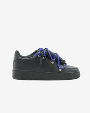 Air force one black custom rope black  brill blue