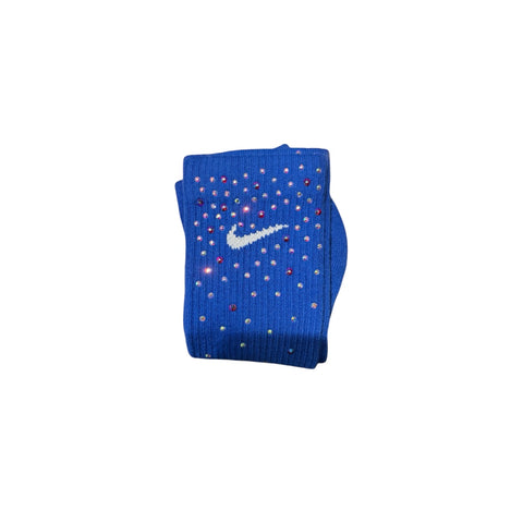 Calze Blue strass