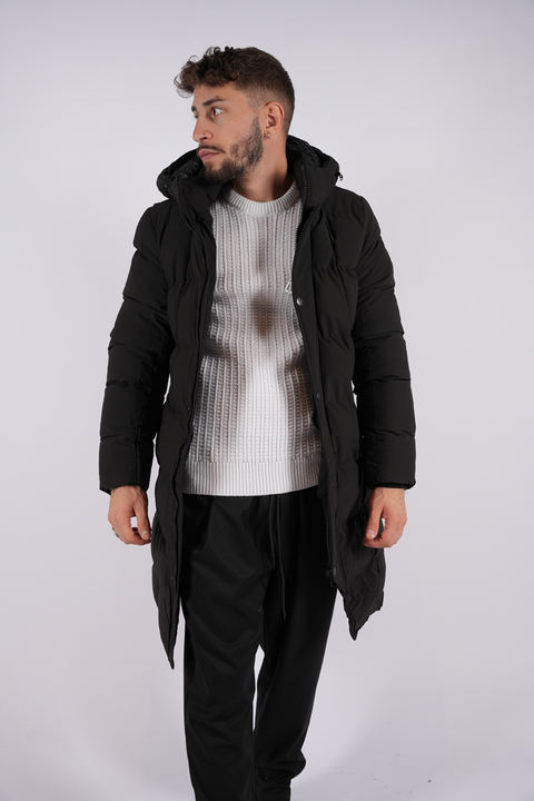 PARKA TOTAL BLACK PUFFER