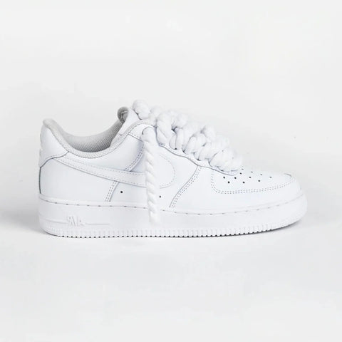 Air force one white custom rope White