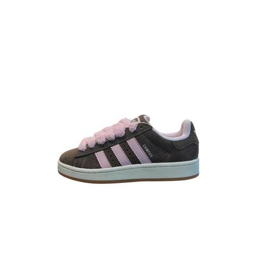Adidas campus 00s brown custom sponge  pink