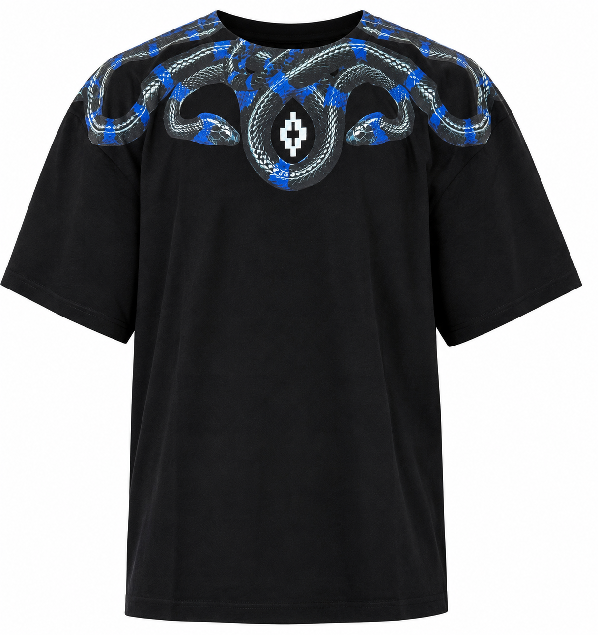 T-shirt County of Milan Black Snake Blue