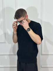 Maglia casual uomo black forel