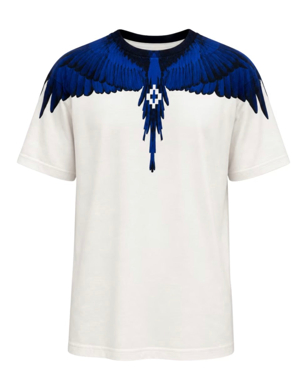 T-shirt County of Milan White Blue Wings