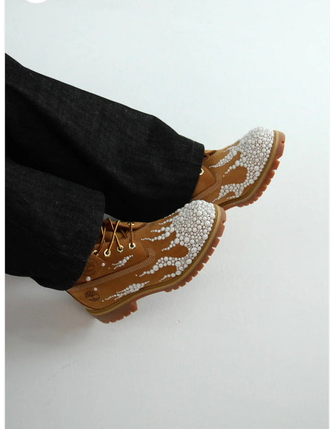 Timberland custom pearl flame