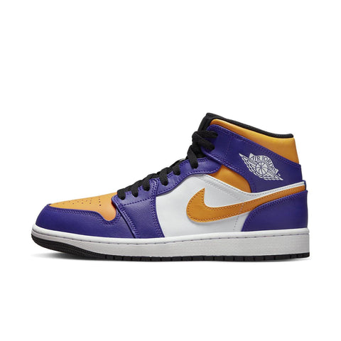 Jordan 1 Mid Lakers