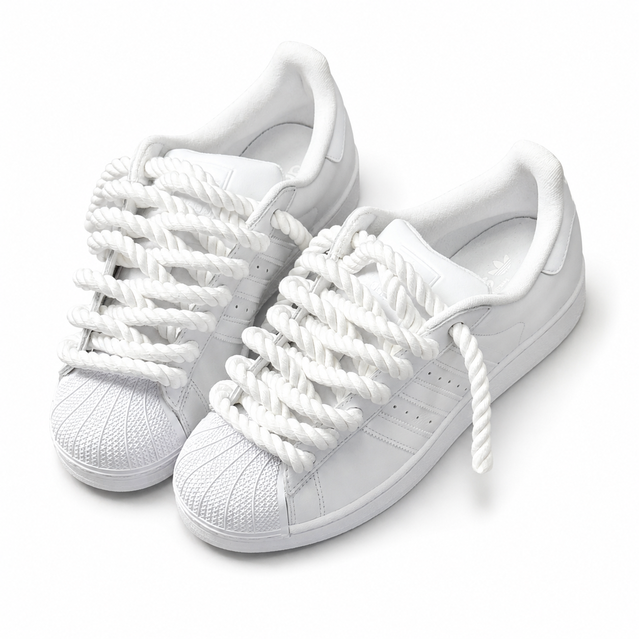 Adidas Superstar White rope White