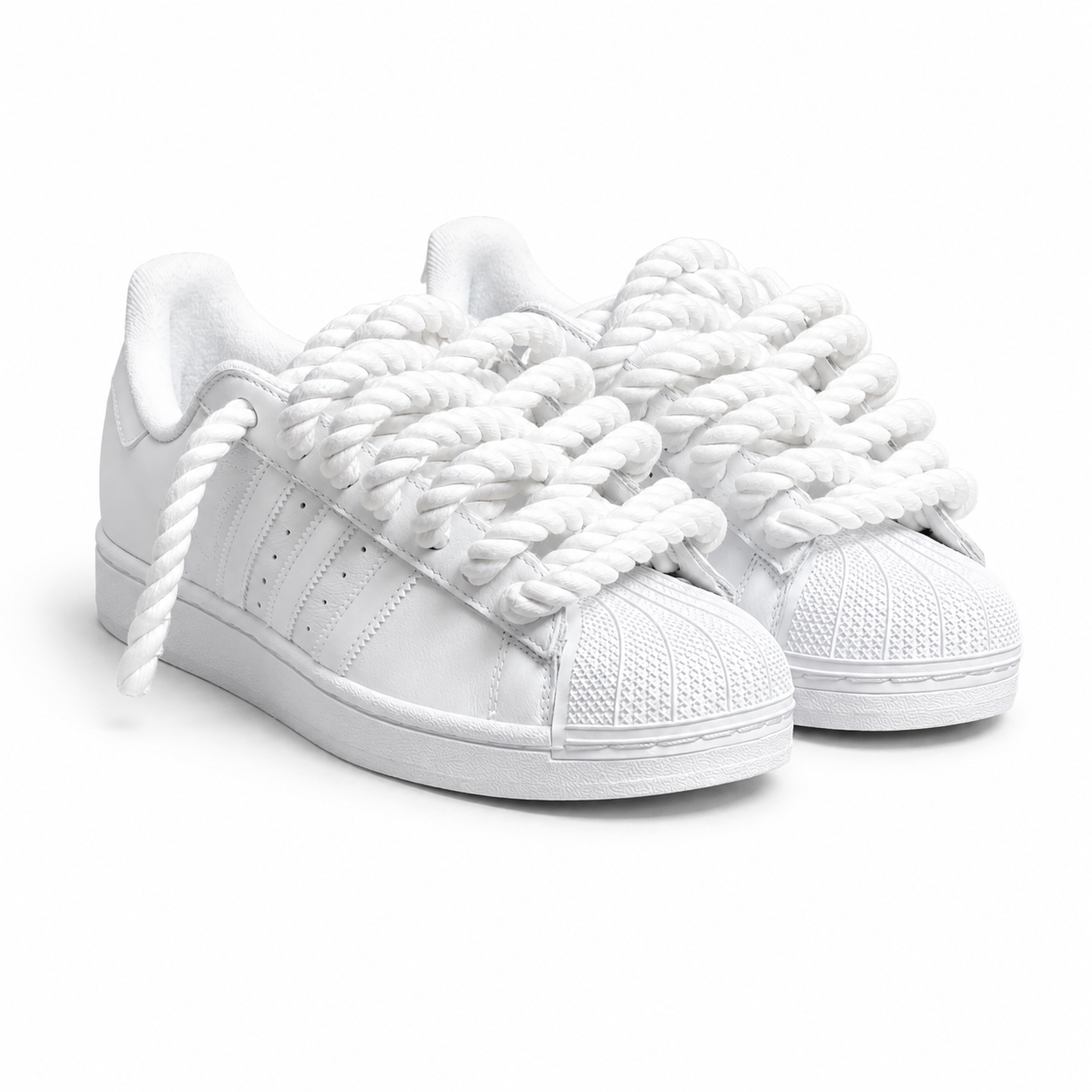 Adidas Superstar White rope White