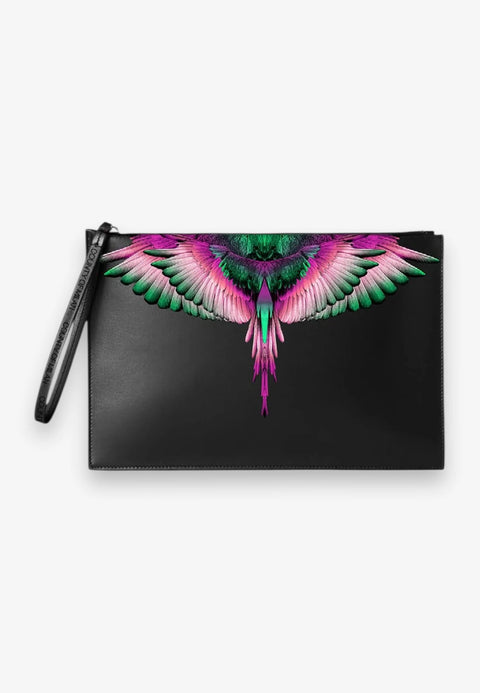 Pochette Marcelo Burlon Black and Fux