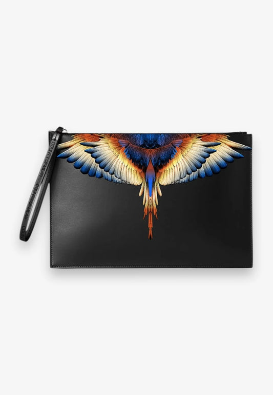 Pochette Marcelo Burlon Yellow and Blue
