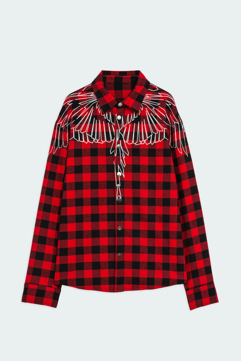 Camicia County Of Milan Red Aquila