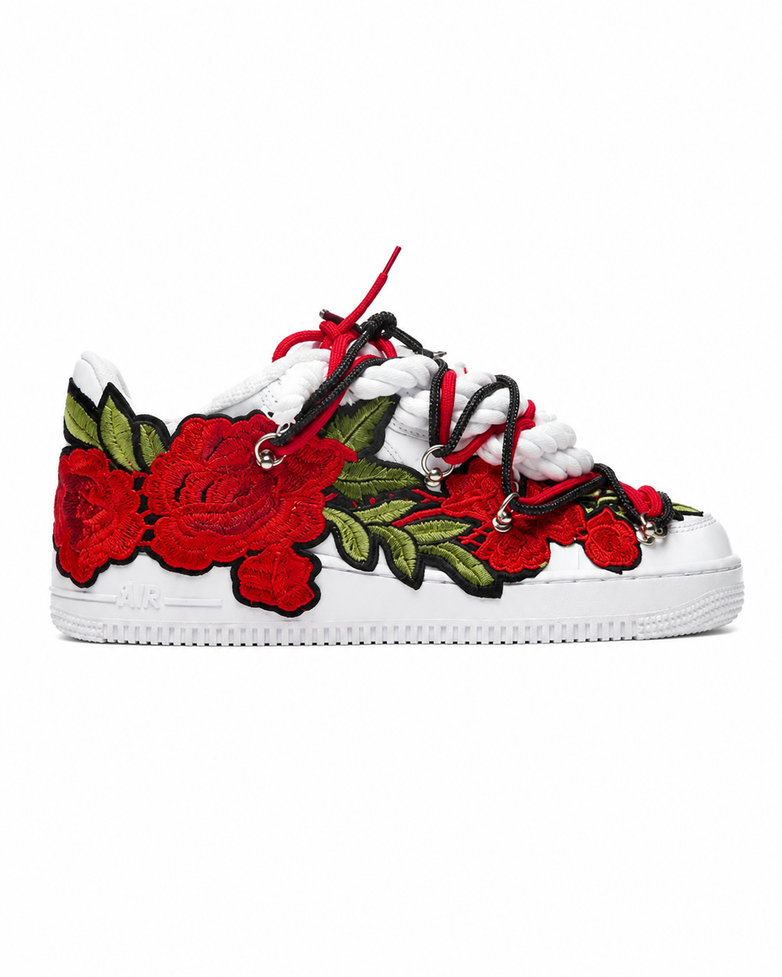 Air force low custom Red Rose