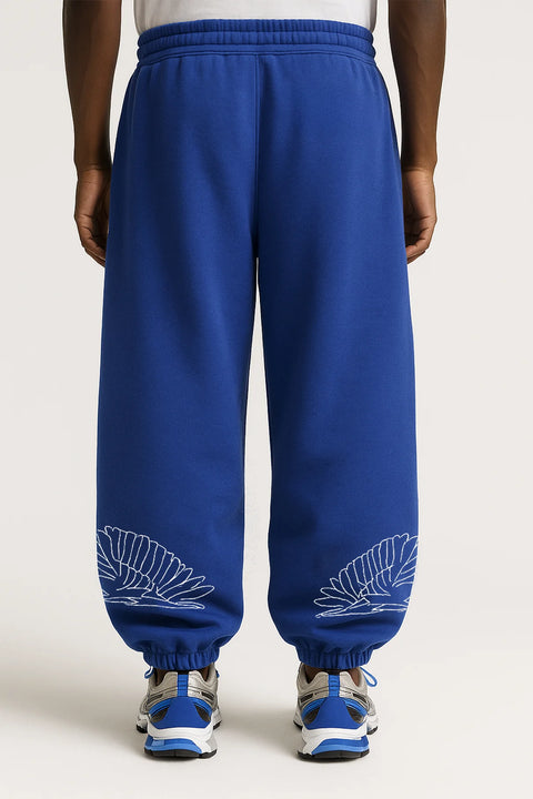 Pantaloni County Of Milan  Aquila blue