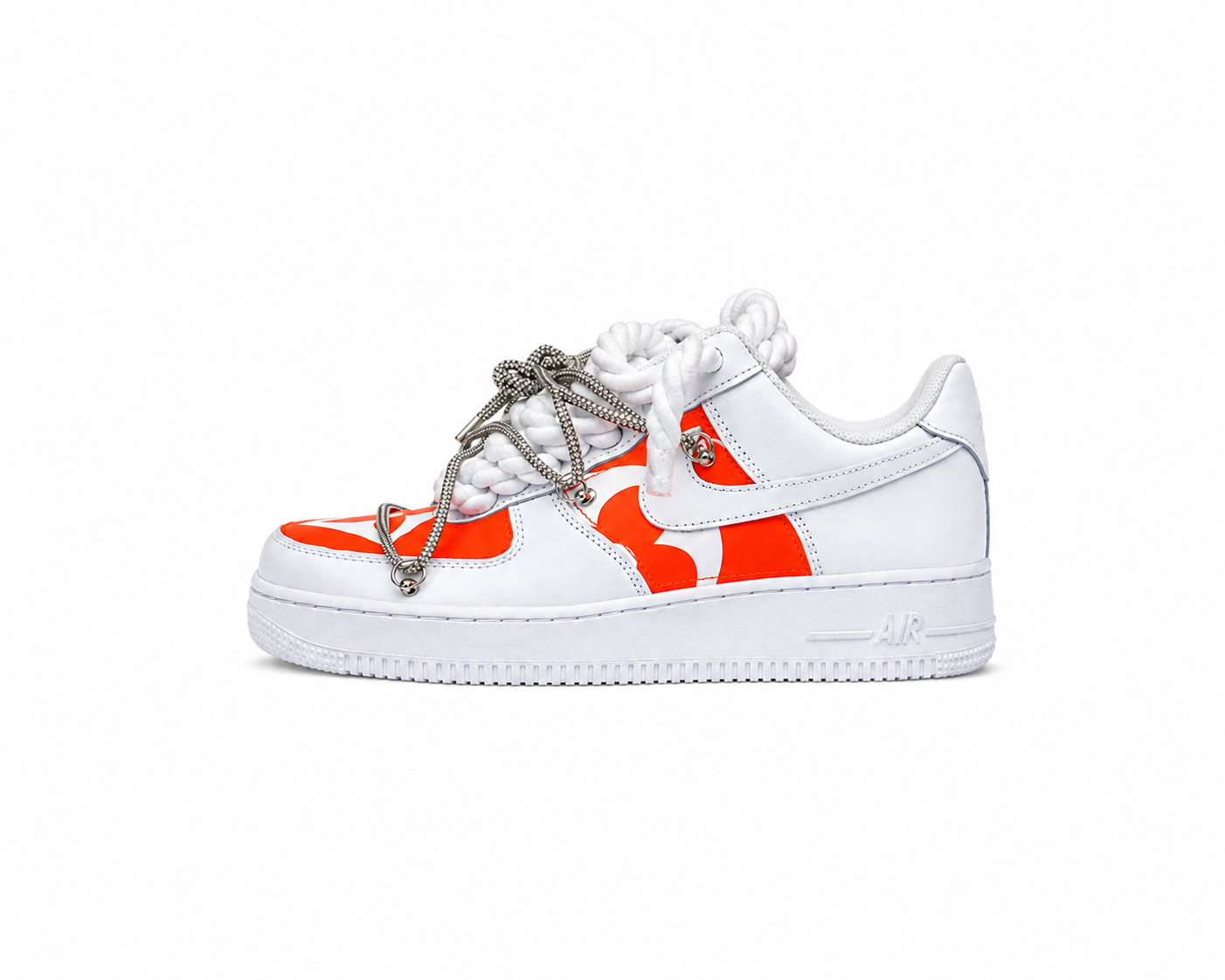Air force Low Custom L Orange Brill