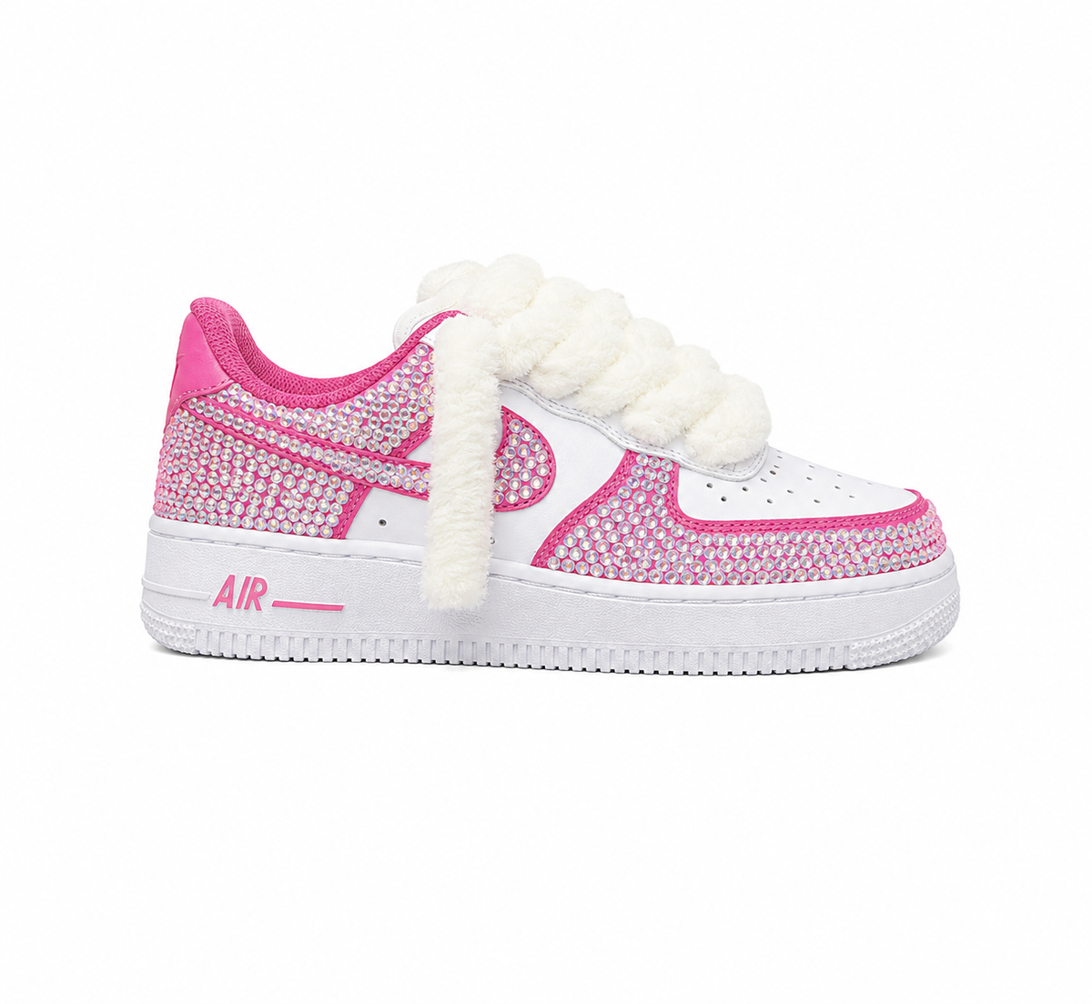 Air force Low Custom Bubble Lucentezza Siderale