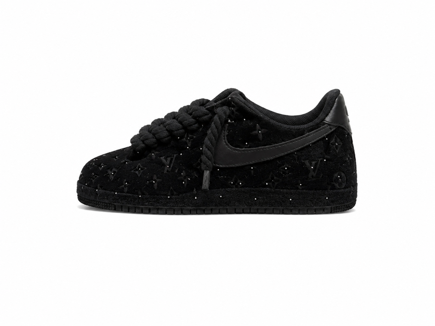 Air force Low Custom Camo Black L Star