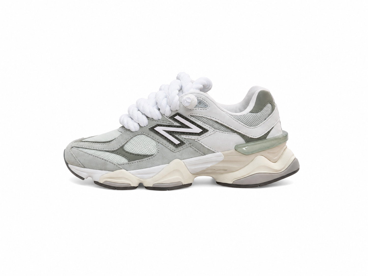 New Balance 9060 Custom Olive Rope