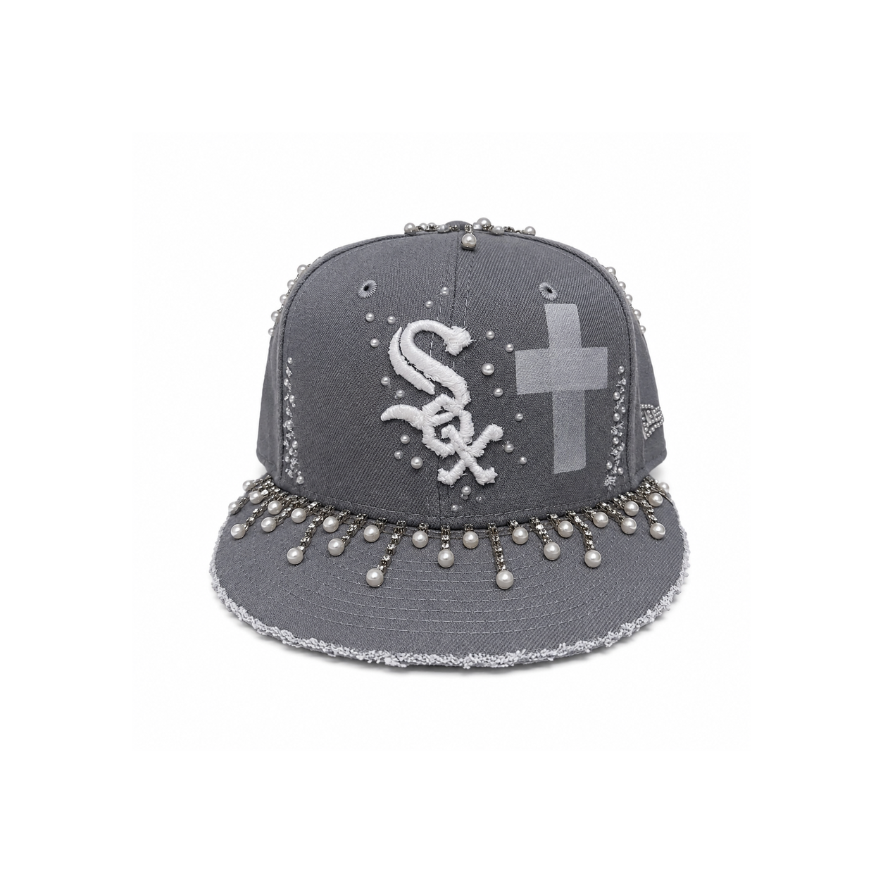Capello Custom New Era Sox Grey Waterfall