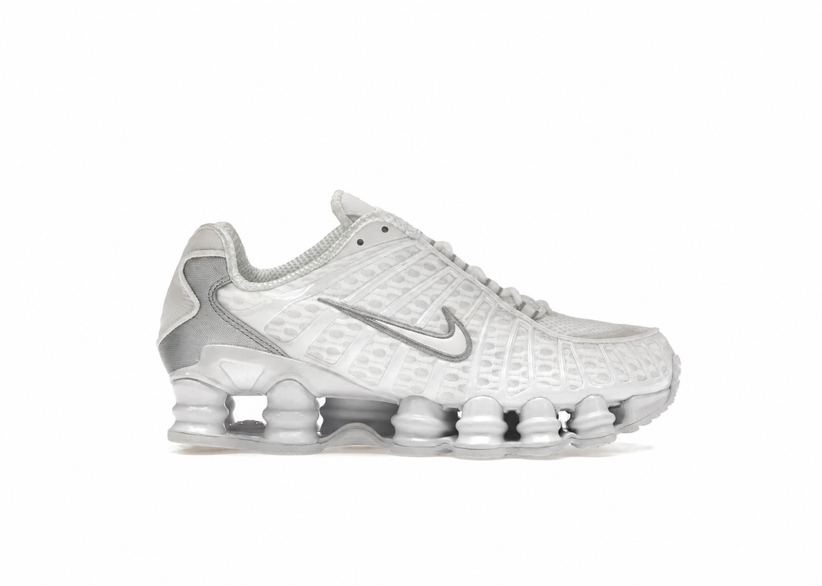 Shox Tl White Silver