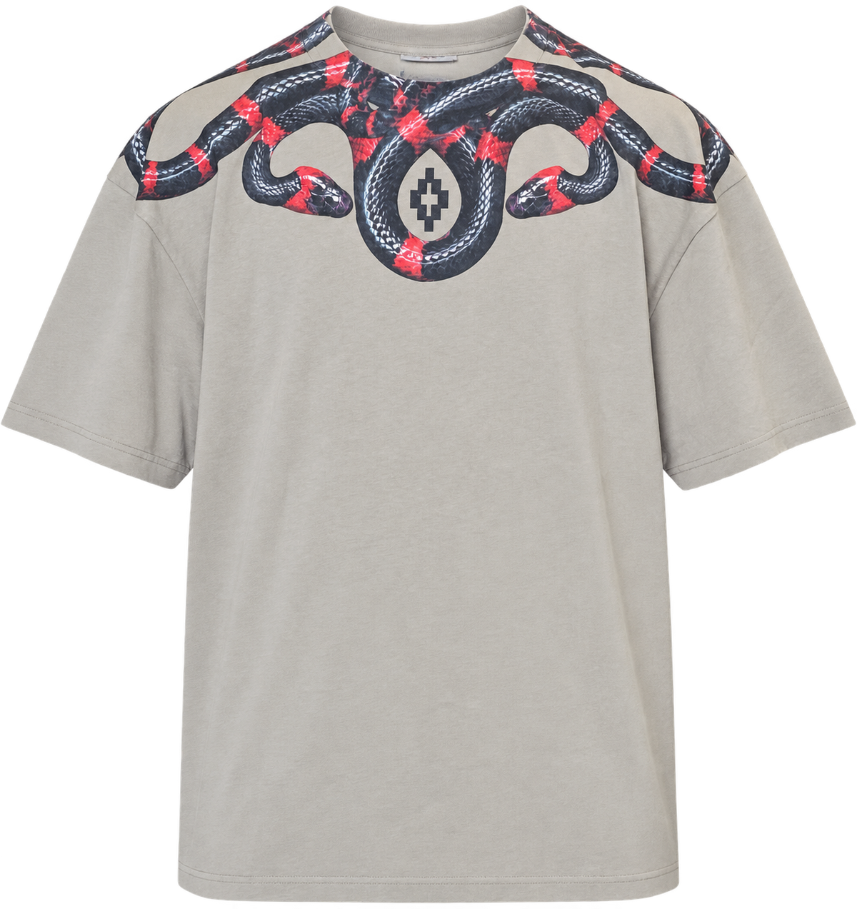 T-shirt County of Milan Mocha Snake Red