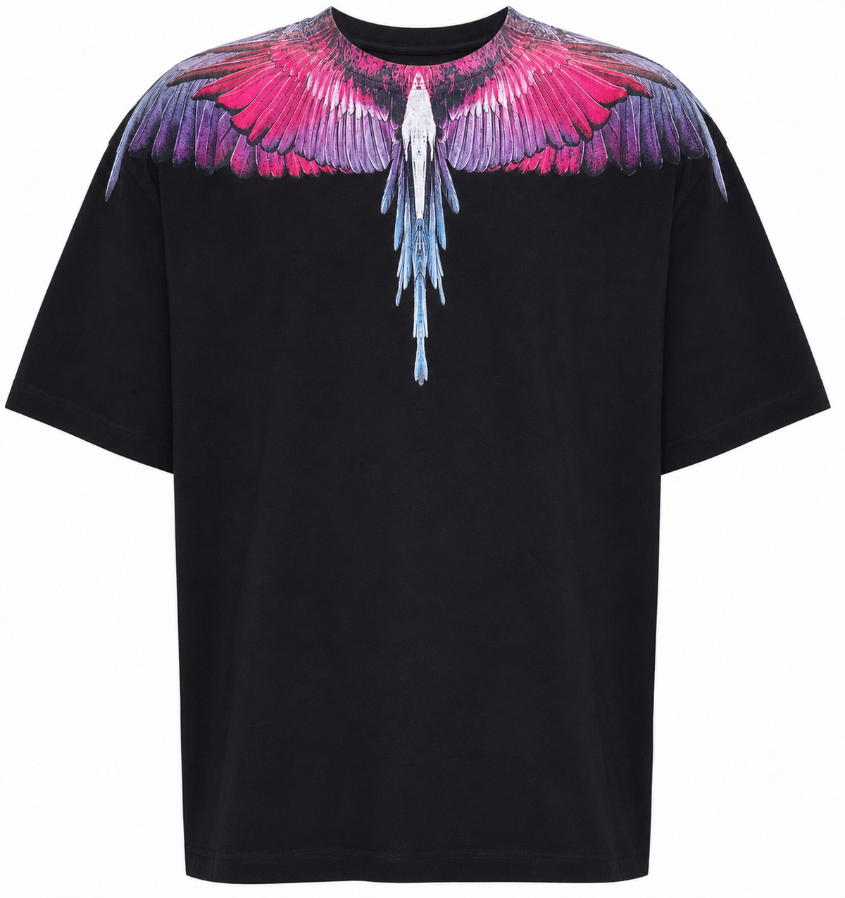 T-shirt County of Milan Black Multicolor Wings