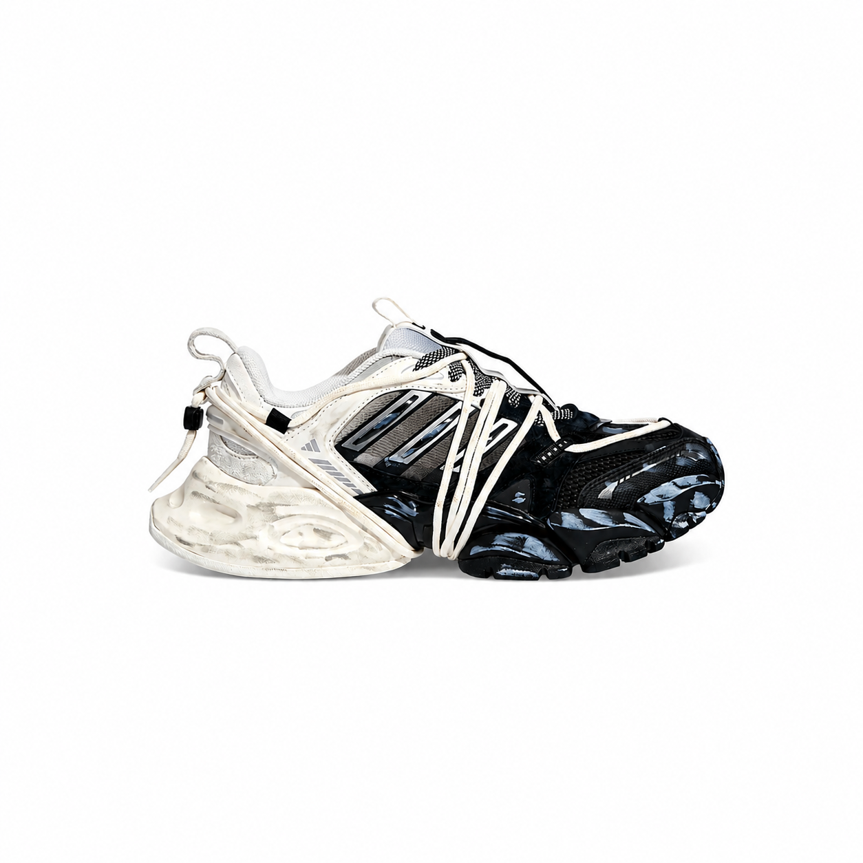 Adidas Xlg Runner 2 Black and White