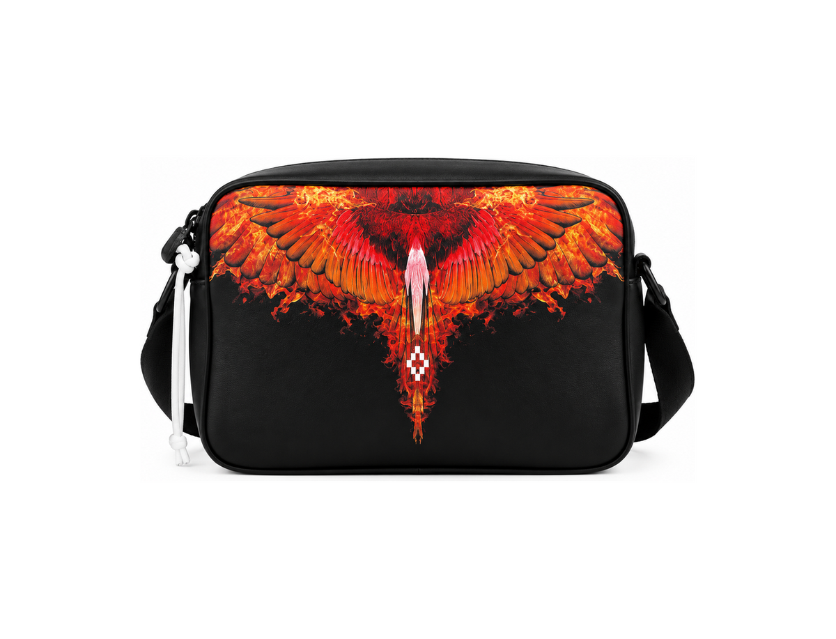 Borsello County Of Milan Orange Lava Wings