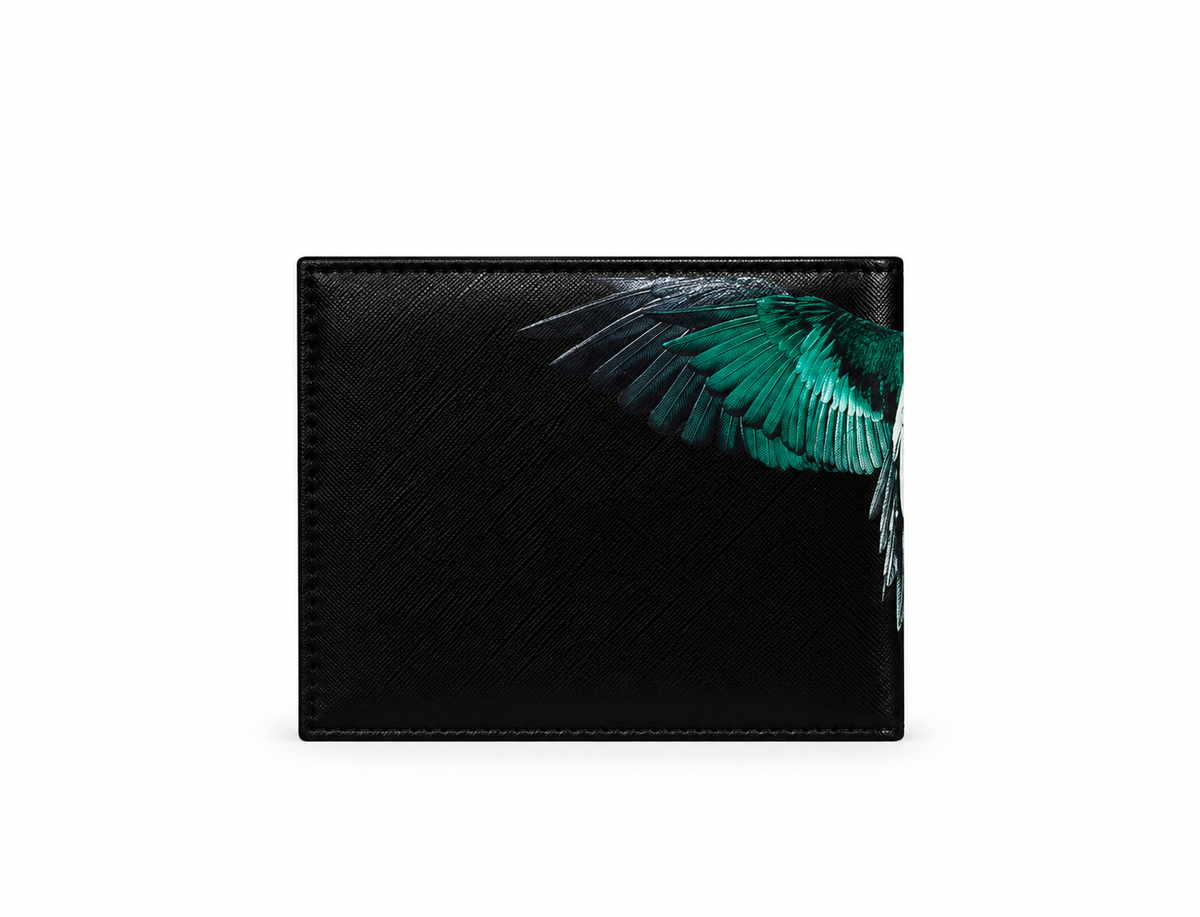 Portafoglio County Of Milan Green Wings