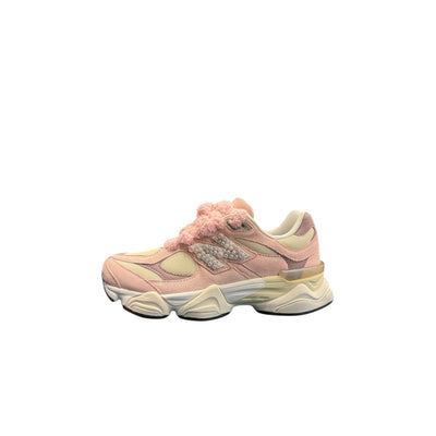 New balance 9060 pink  custom pearl sponge