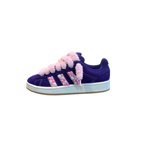 Adidas campus 00s purple custom pearl sponge  pink