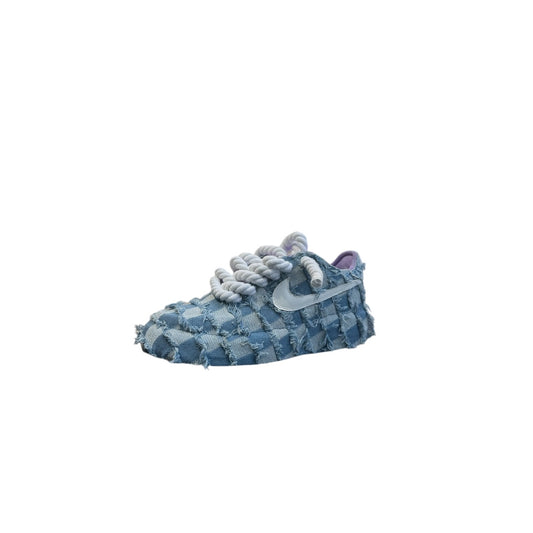 Air force low custom denim rope
