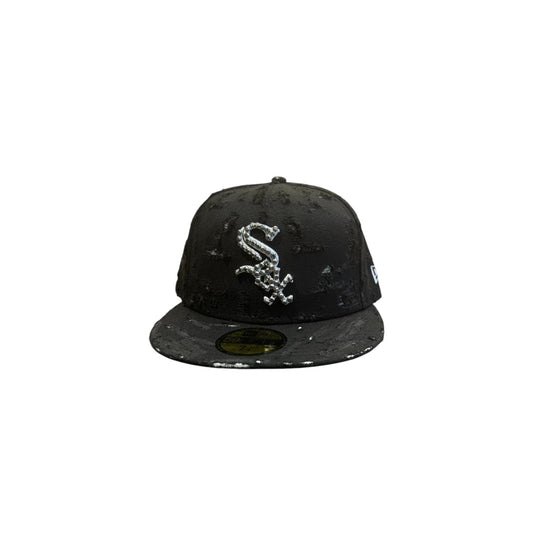 cap 59fifty black  destroyed brill