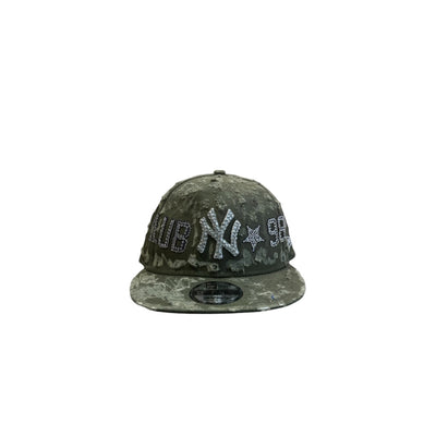 Cap 9fifty NY green le club custom