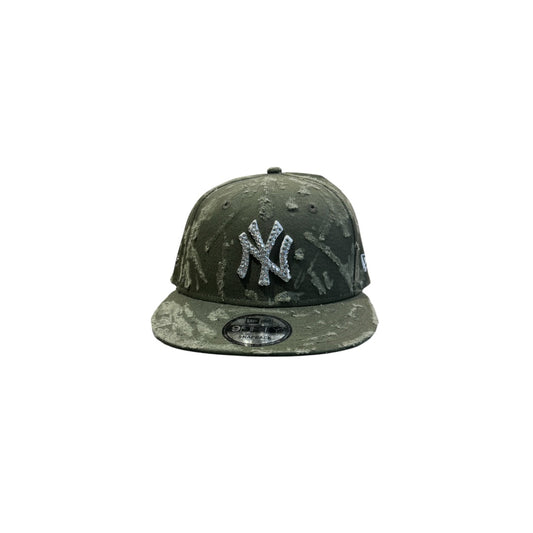 Cap 9fifty NY Green destroyed