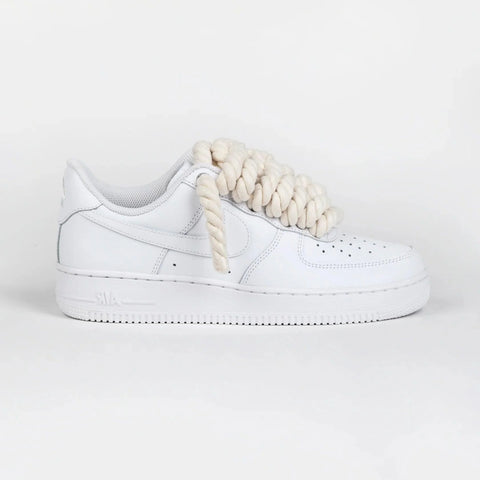 Air Force white custom rope beige ps